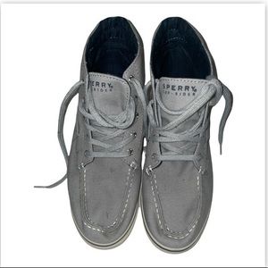 Sperry Top Sider High Top Gray